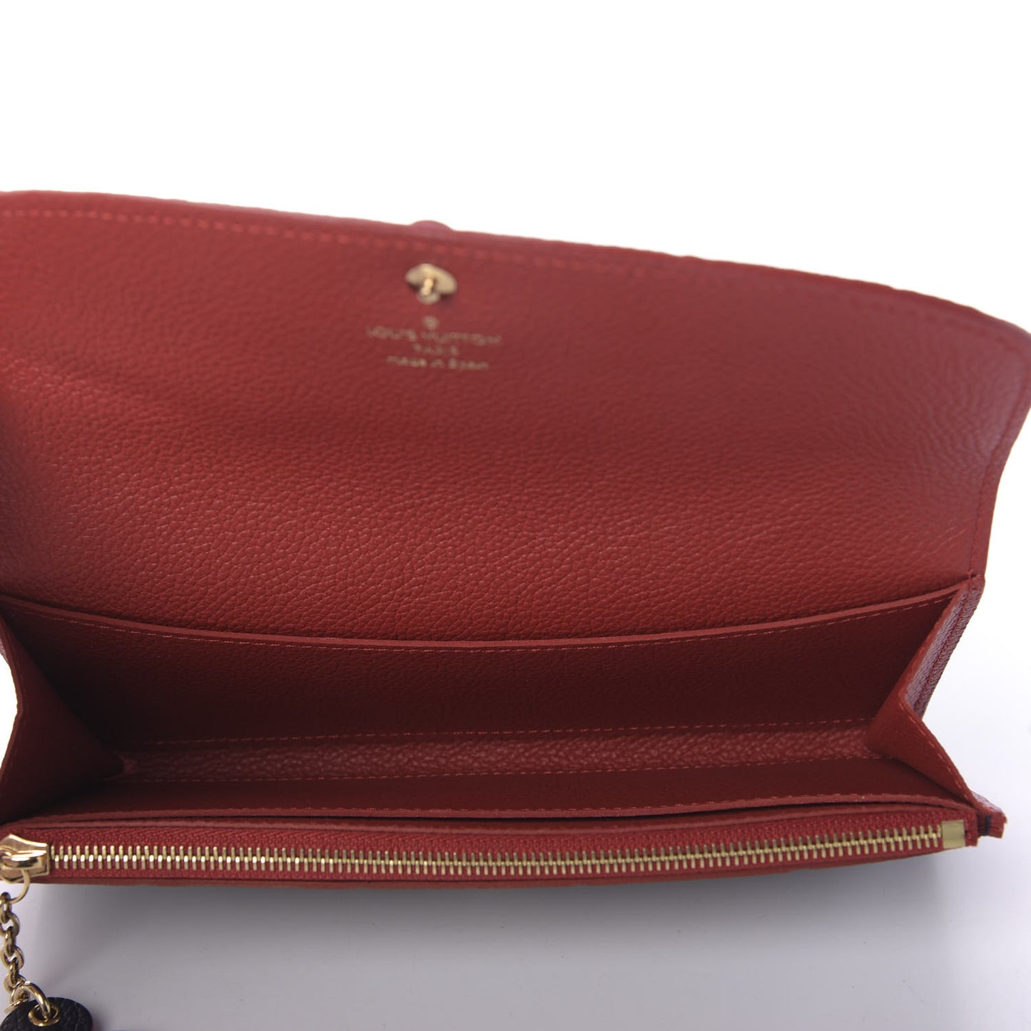 Empreinte Bloom Flower Emilie Wallet Marine Rouge