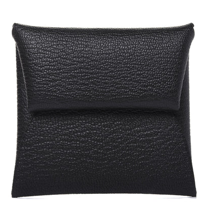Hermes Chevre Mysore Bastia Coin Purse Black 1 of 10