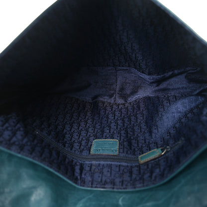 Christian Dior Calfskin Medium Gaucho Double Saddle Bag Dark Blue 5 of 10