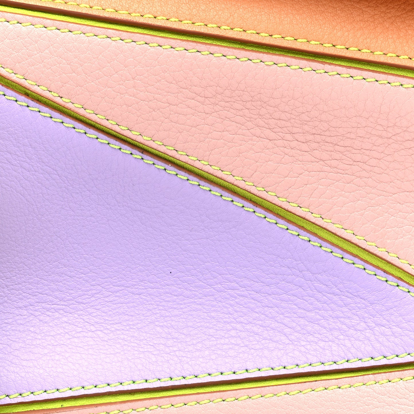 Calfskin Mini Puzzle Bag Multicolor