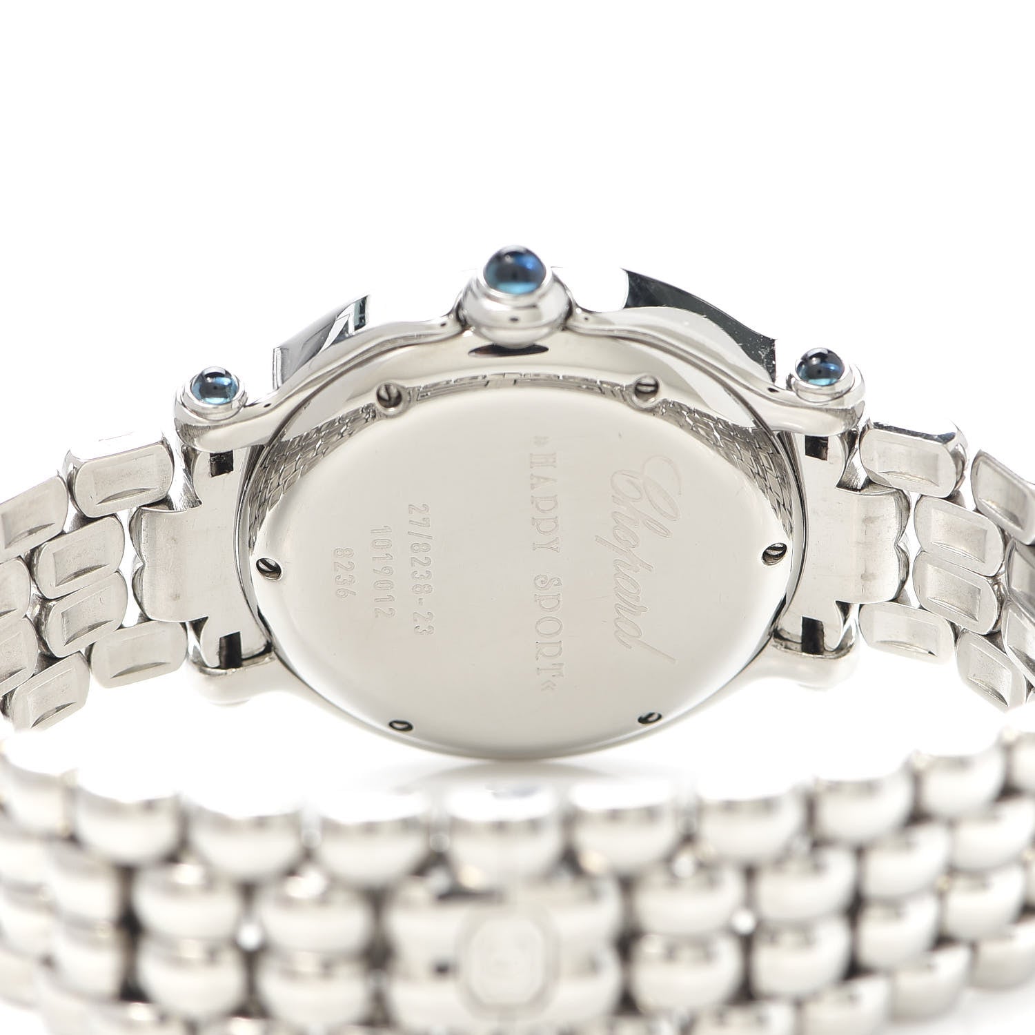 Chopard Stainless Steel 7 Diamond 32mm Happy Sport Quartz Watch 4 of 6