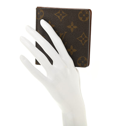 Louis Vuitton Monogram Mens Porte-Billets 3 Card Billfold Wallet 2 of 9