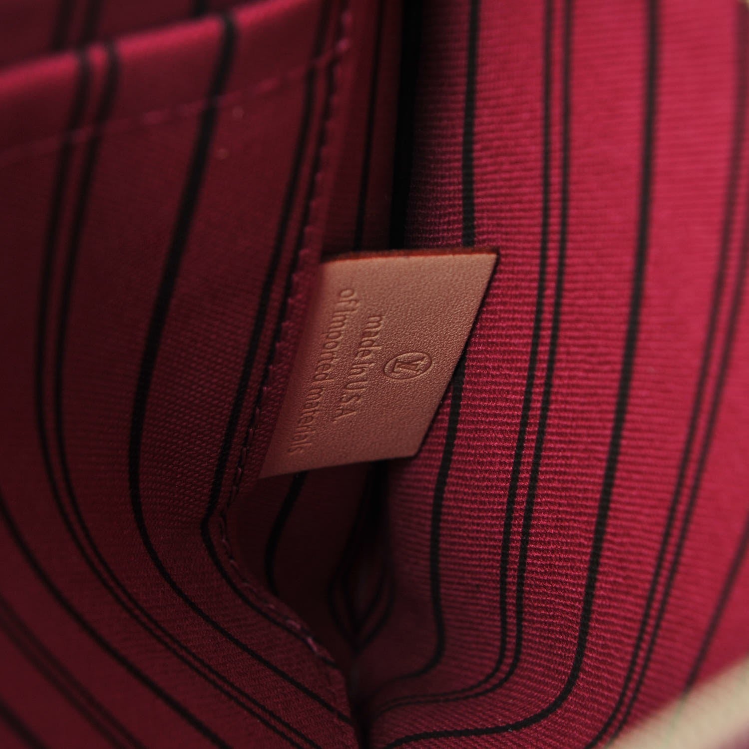 Louis Vuitton Monogram Neverfull MM GM Pochette Pivoine 7 of 8