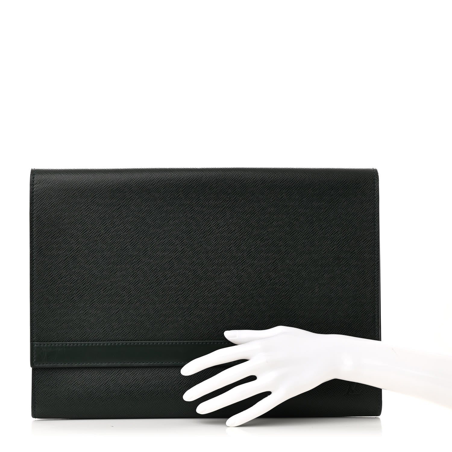 Louis Vuitton Taiga Pochette Volga Portfolio Epicea 2 of 10