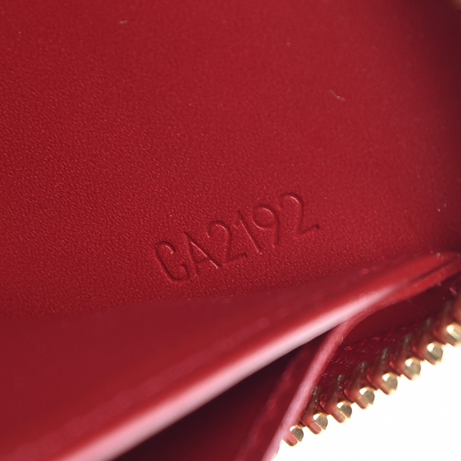 Louis Vuitton Vernis Zippy Wallet Pomme D'Amour 7 of 8