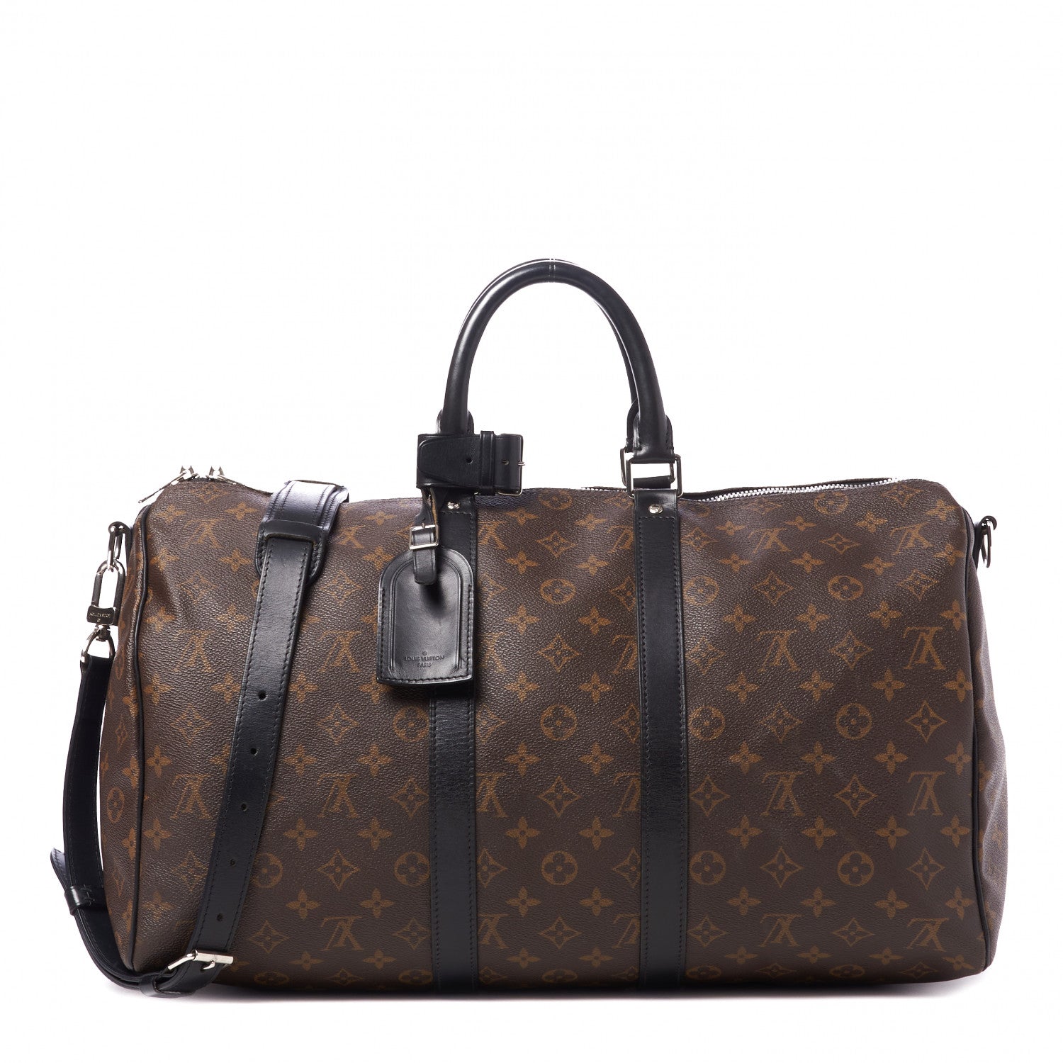 Louis Vuitton Monogram Macassar Keepall Bandouliere 45 1 of 11