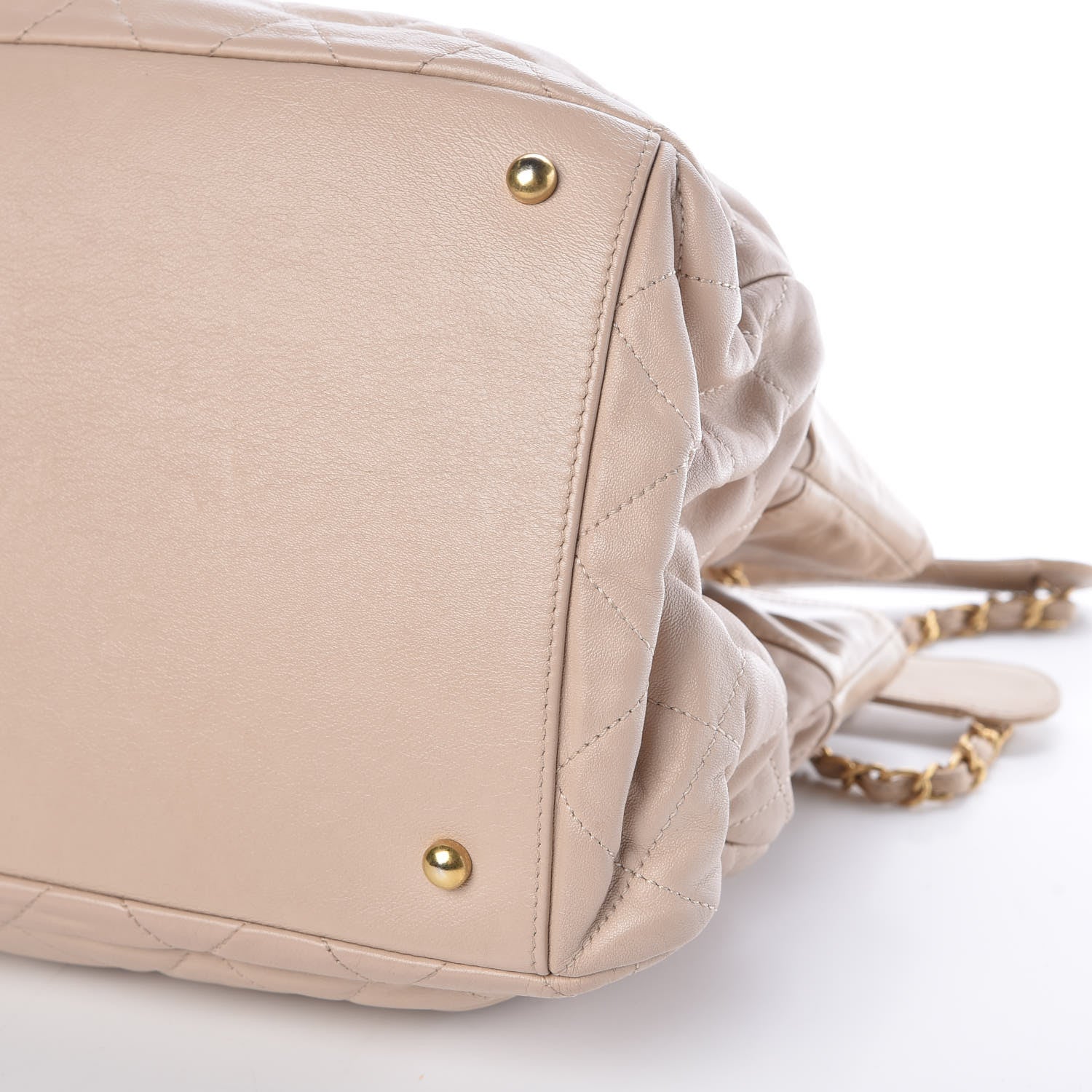 Chanel Iridescent Calfskin Large In the Mix Tote Beige 9 of 10