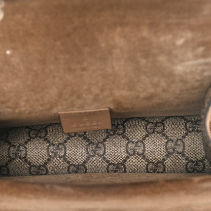 Gucci GG Supreme Monogram Mini Dionysus Shoulder Bag Taupe 5 of 13