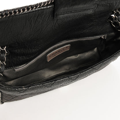 Chanel Leather Leo Lion Medium Flap Black 5 of 7