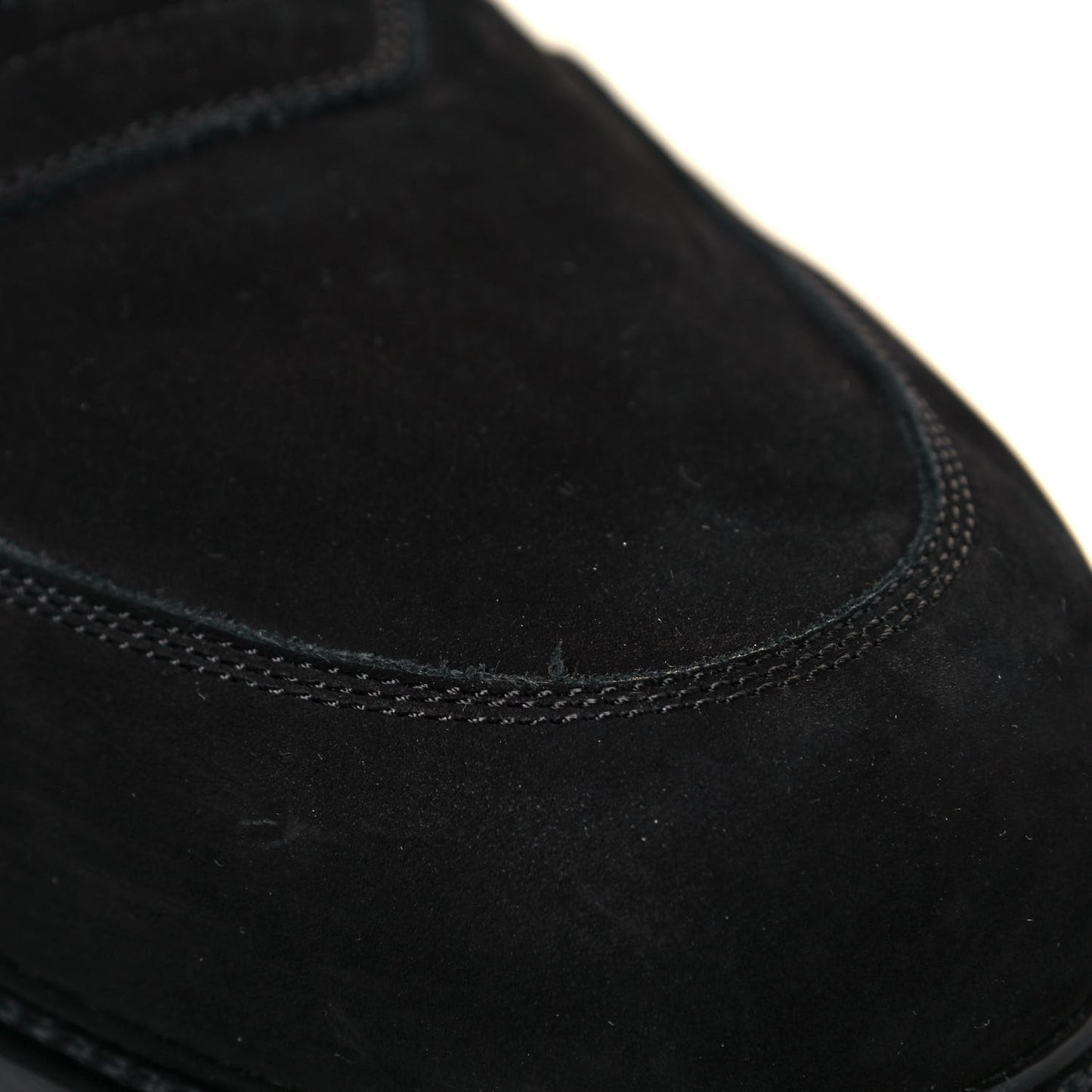 Suede Calfskin Monogram Eclipse Mens Creeper Ankle Boots 11 Black