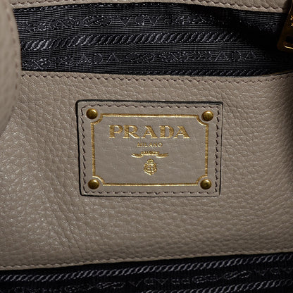 Prada Vitello Daino Tote Argilla 7 of 11