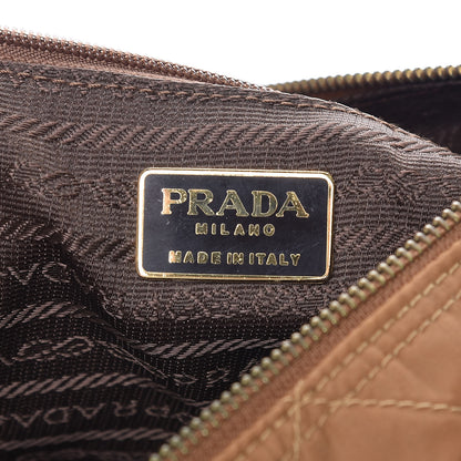Prada Nylon Tessuto Impuntu Quilted Shoulder Bag Corinto 6 of 16