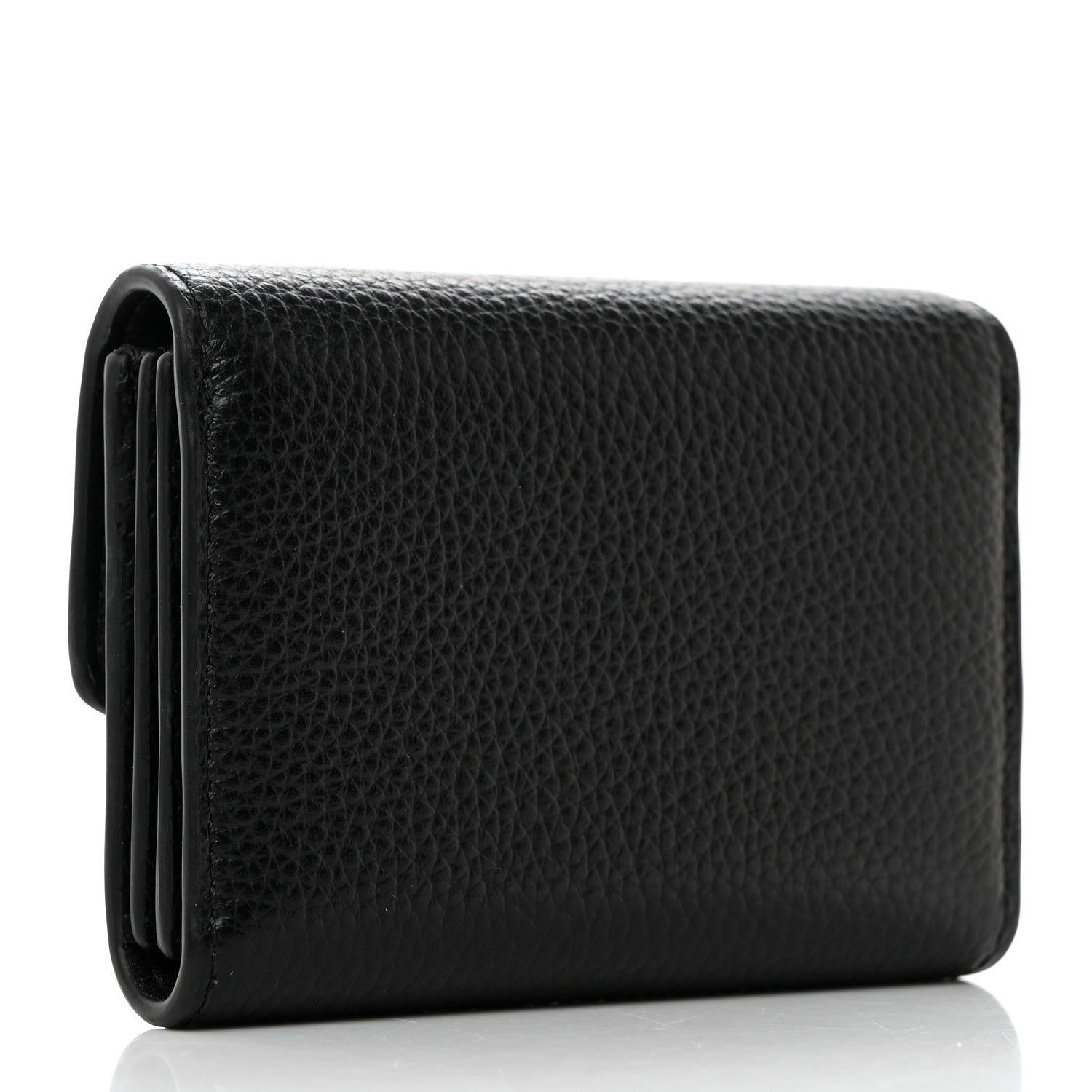Mulberry Small Classic Grain Darley Concertina Wallet Black 3 of 7