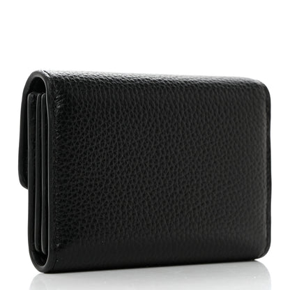 Mulberry Small Classic Grain Darley Concertina Wallet Black 3 of 7
