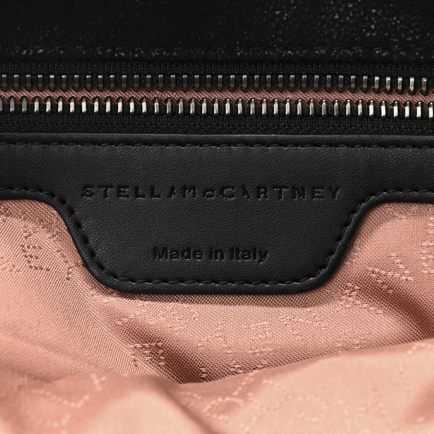 Shaggy Deer Falabella Fold Over Tote Black
