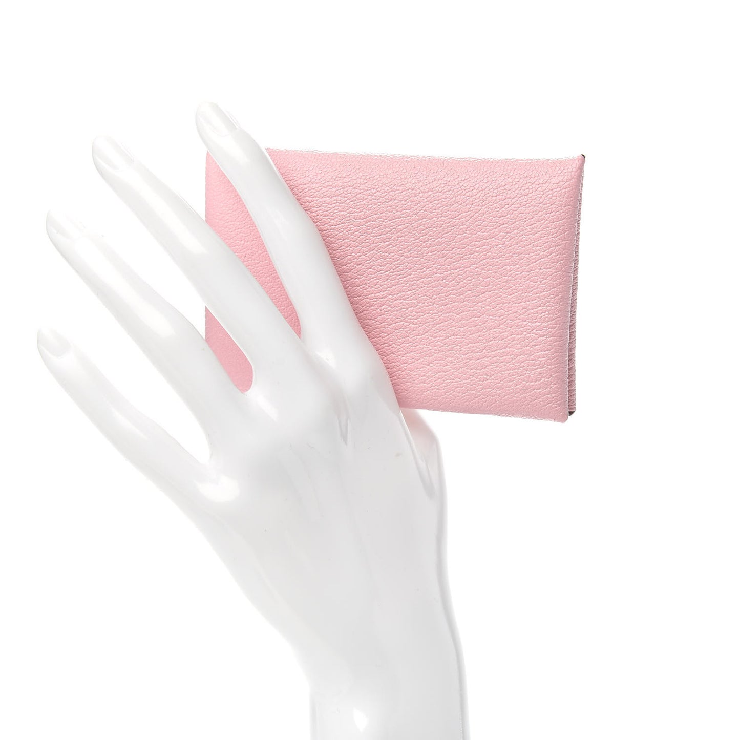 Chevre Mysore Calvi Card Case Rose Sakura