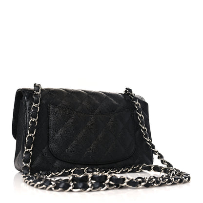 Chanel Caviar Quilted Mini Rectangular Flap Black 3 of 9