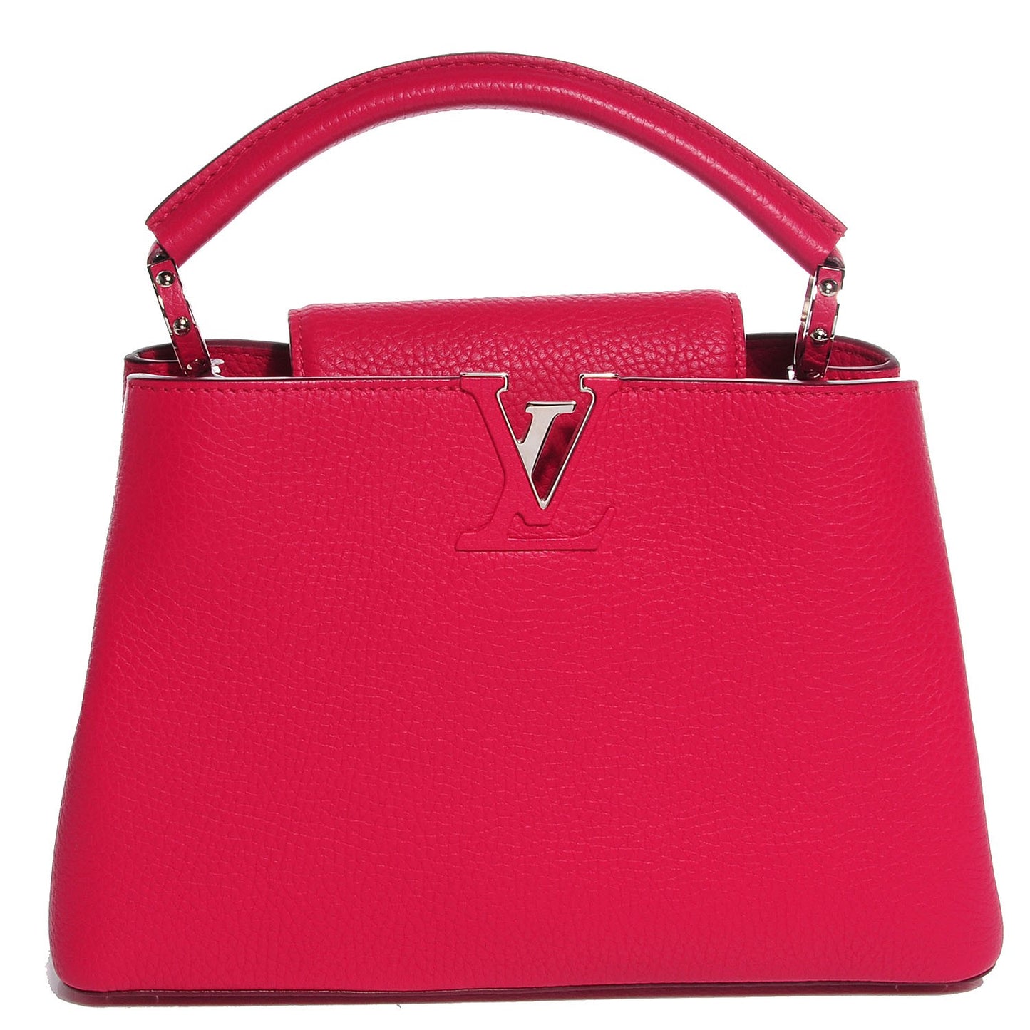Taurillon Capucines BB Fuchsia