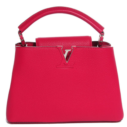 Louis Vuitton Taurillon Capucines BB Fuchsia 1 of 7