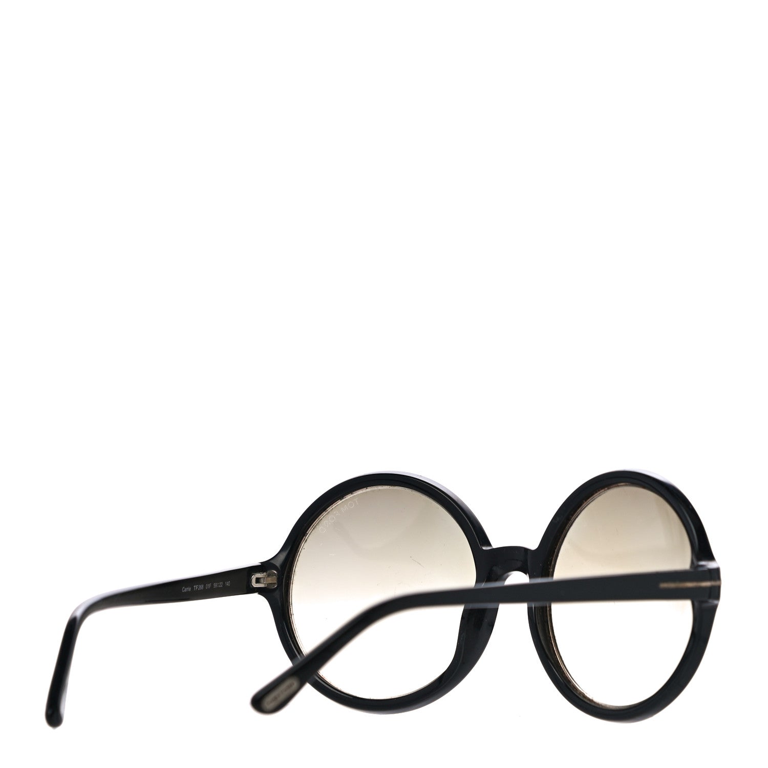 Tom Ford Acetate Carrie Sunglasses TF268 Black 3 of 9