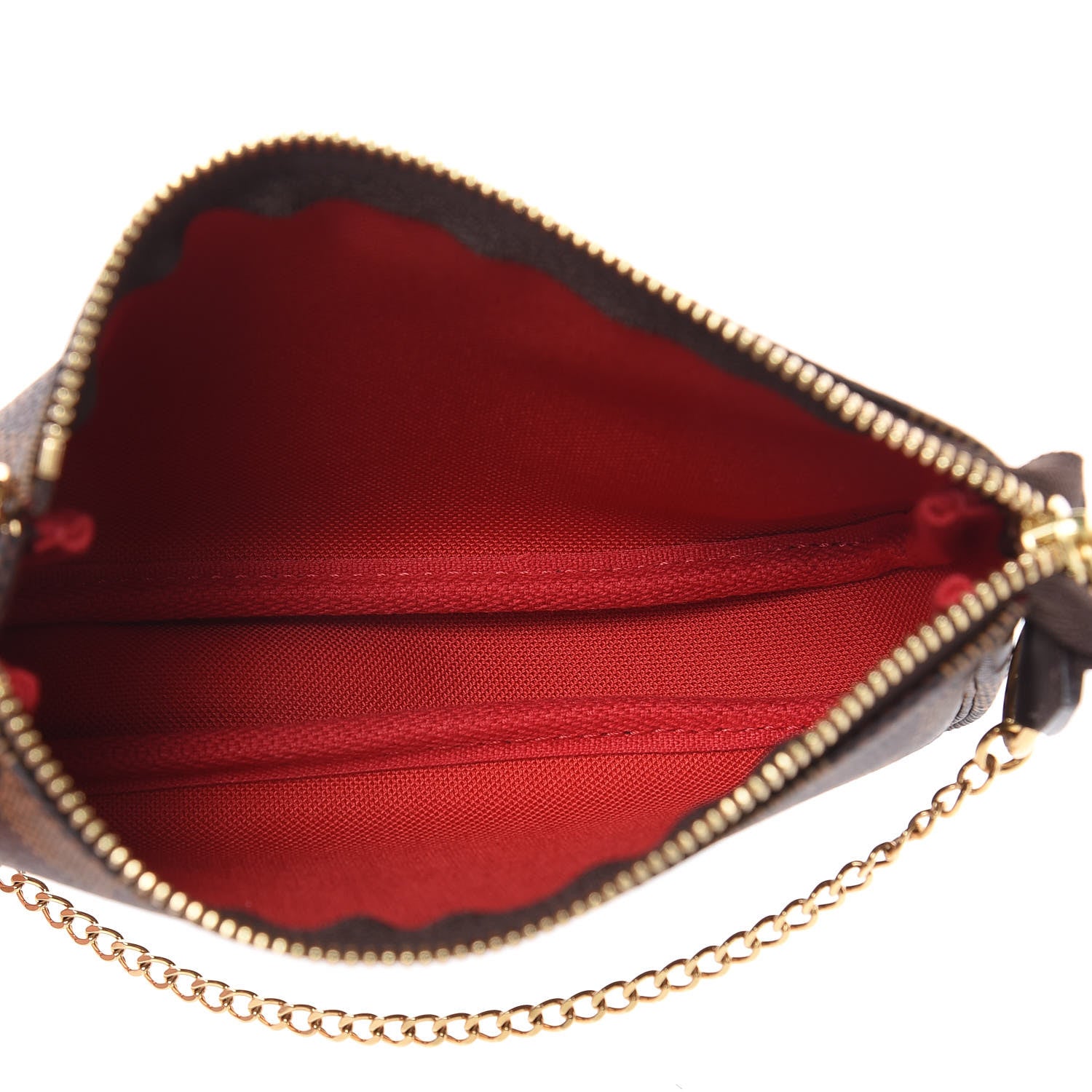 Louis Vuitton Damier Ebene Mini Pochette Accessories 5 of 10