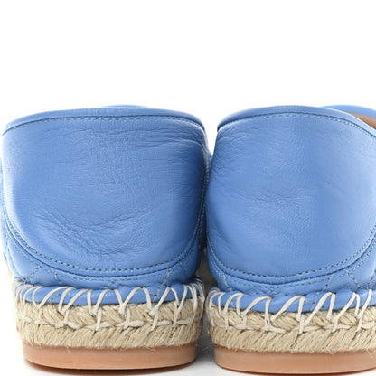 Valentino Garavani Nappa Rockstud Spike Espadrille Flats 40 Angel Natural 9 of 9