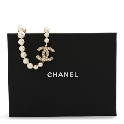 Chanel Pearl CC 100th Anniversary Necklace Light Gold 6 of 6