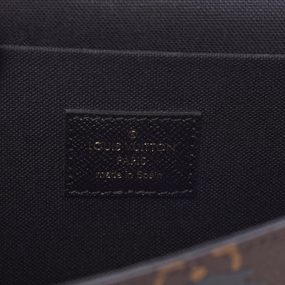 Louis Vuitton Monogram Blossom Pochette Felicie Chain Wallet Black 6 of 9
