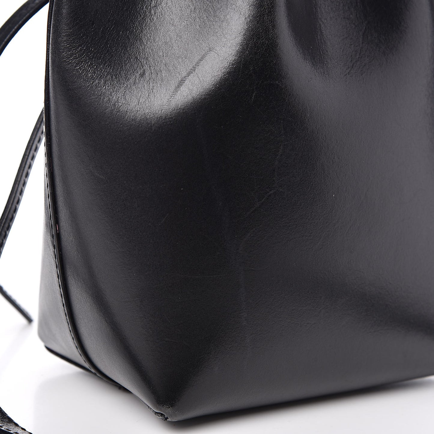 Calfskin Mini Mini Bucket Bag Black Dolly