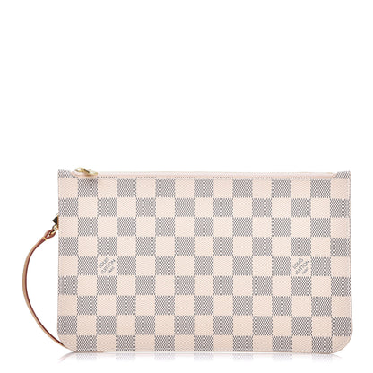 Louis Vuitton Damier Azur Neverfull MM GM Pochette 1 of 7