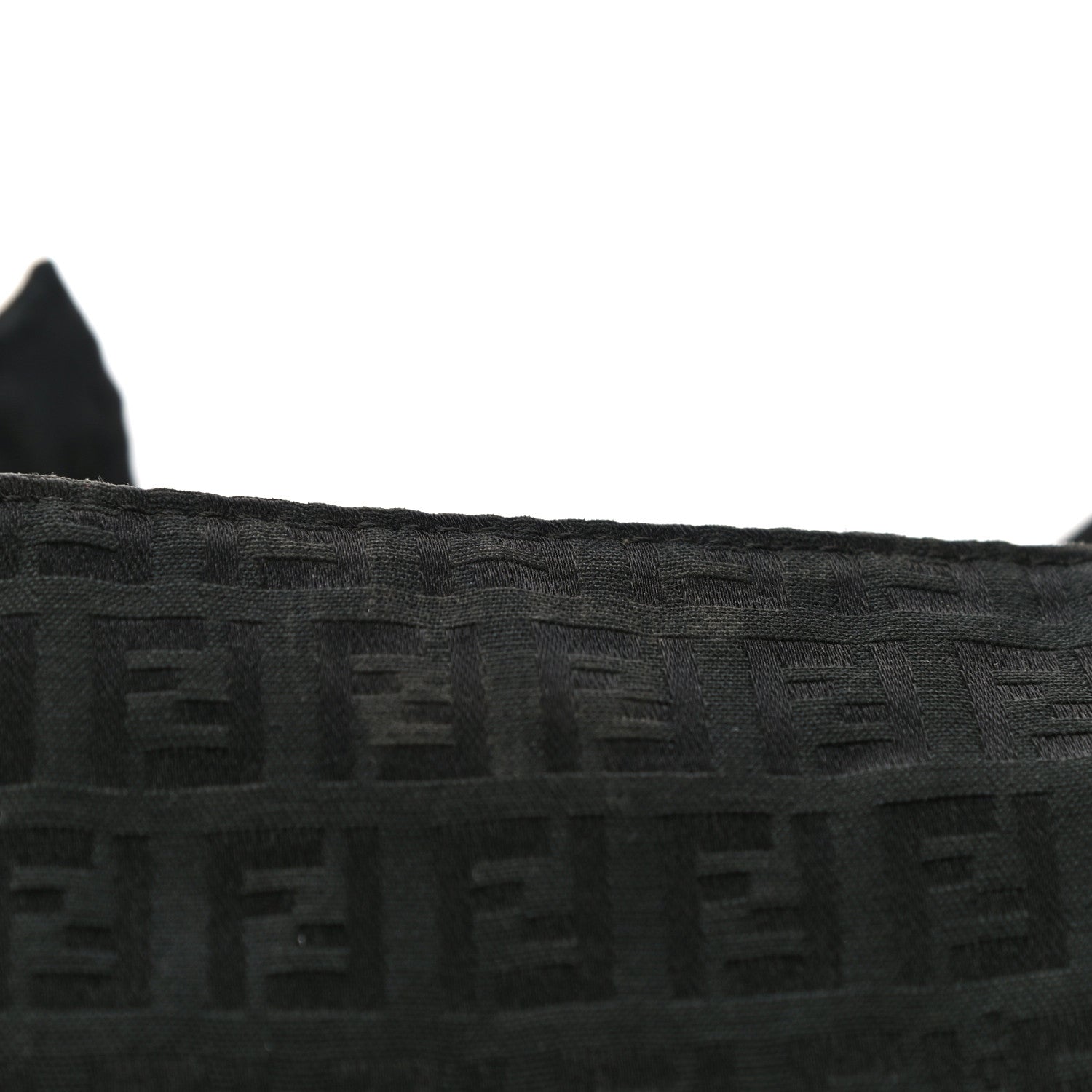 Fendi Zucchino Baguette Black 10 of 16