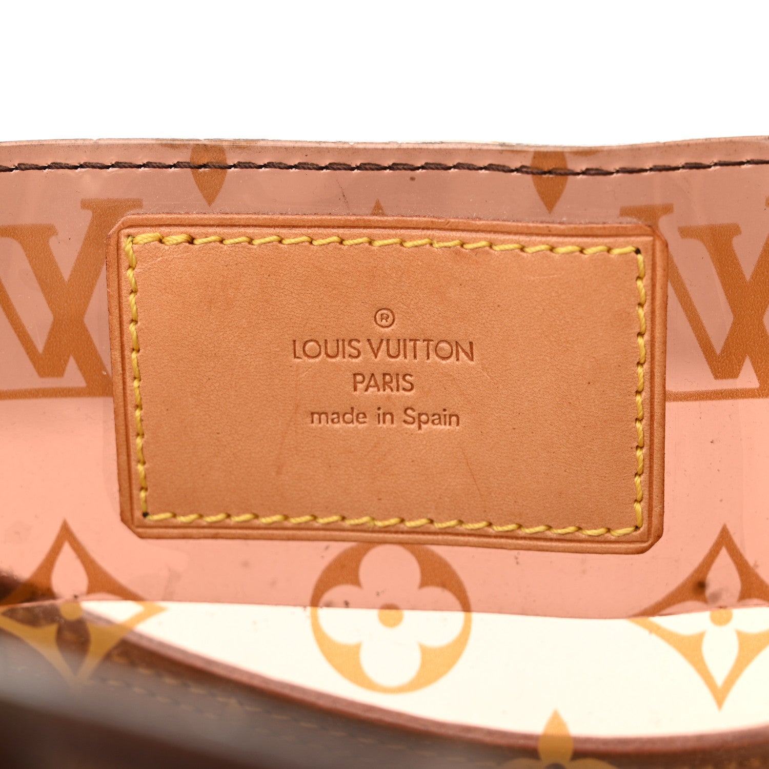Louis Vuitton Vinyl Cabas Ambre PM 7 of 10