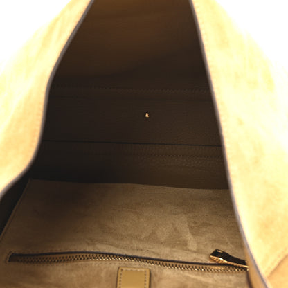 Chloe Suede Calfskin Small Marcie Hobo Bag Gold Khaki 5 of 9