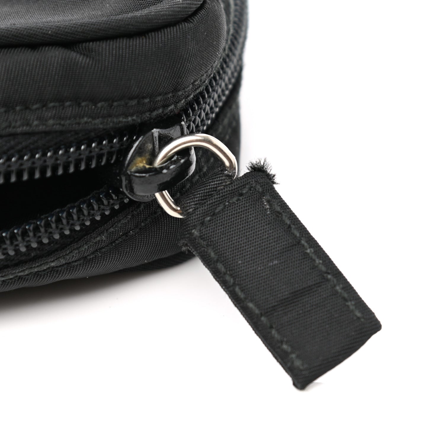 Nylon Vela Cosmetic Pouch Black