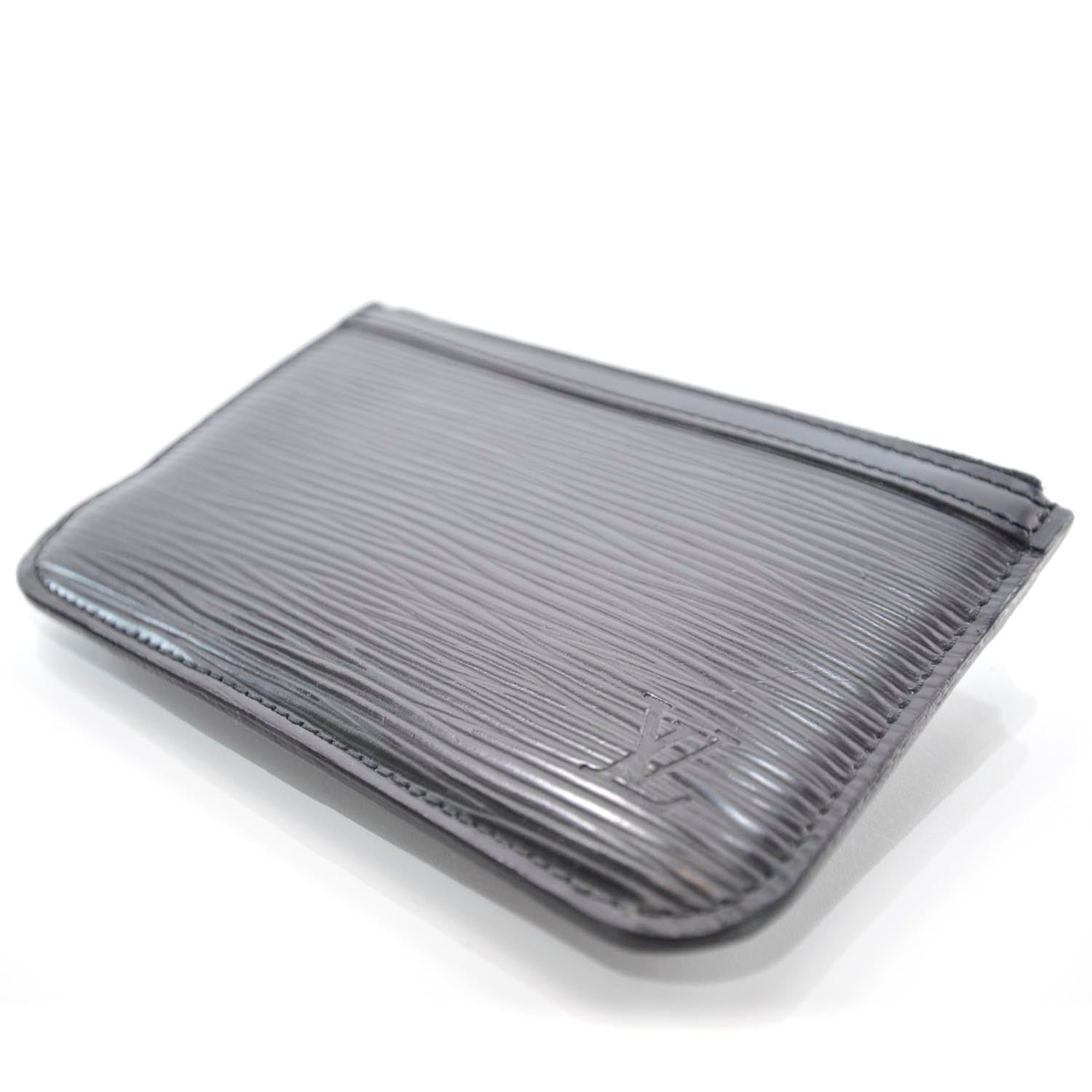 Louis Vuitton Epi Key Pouch Black 4 of 8