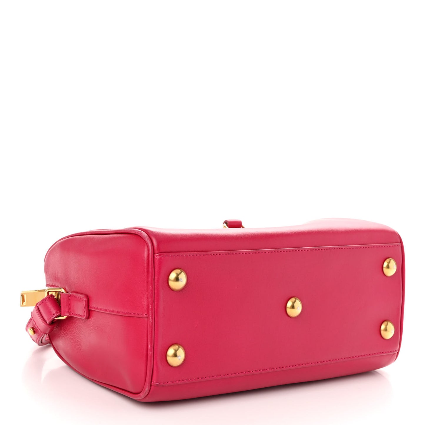Calfskin Classic Baby Duffle Fuchsia