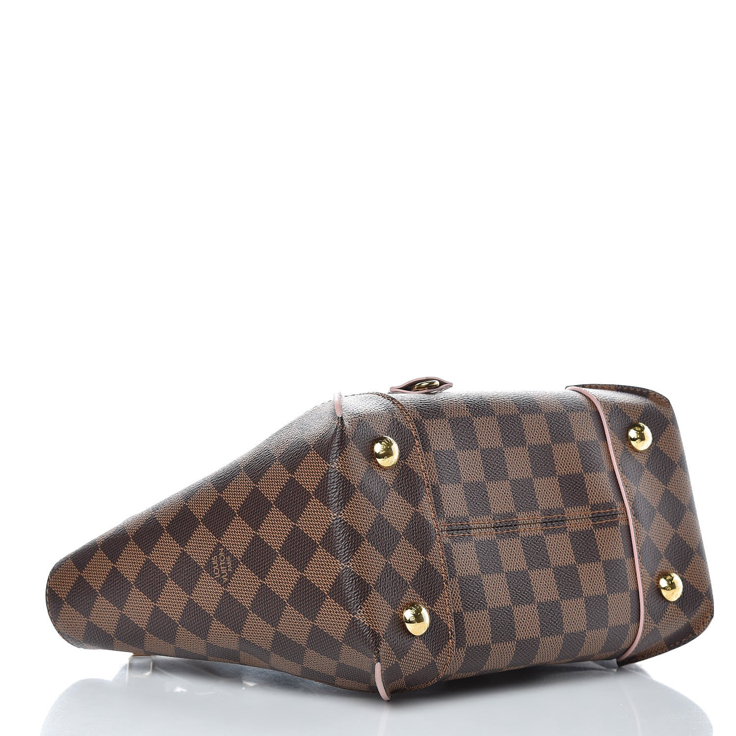 Louis Vuitton Damier Ebene Caissa Tote PM Rose Ballerine 4 of 8