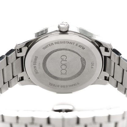 Gucci Stainless Steel 38mm G-Timeless Tiger Quartz Watch Black 4 of 6