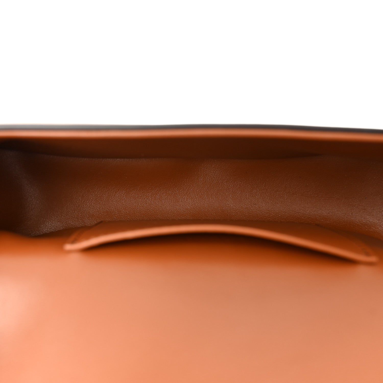 Celine Smooth Calfskin Tabou Clutch On Strap Tan 5 of 10