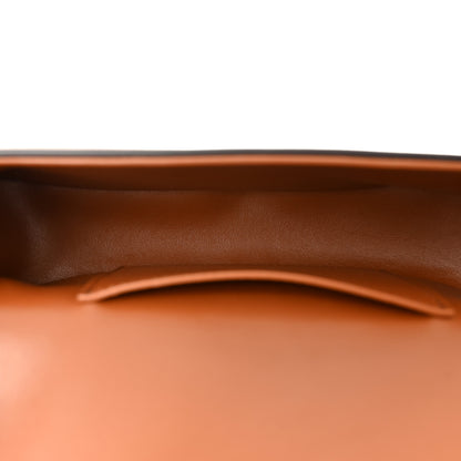 Celine Smooth Calfskin Tabou Clutch On Strap Tan 5 of 10