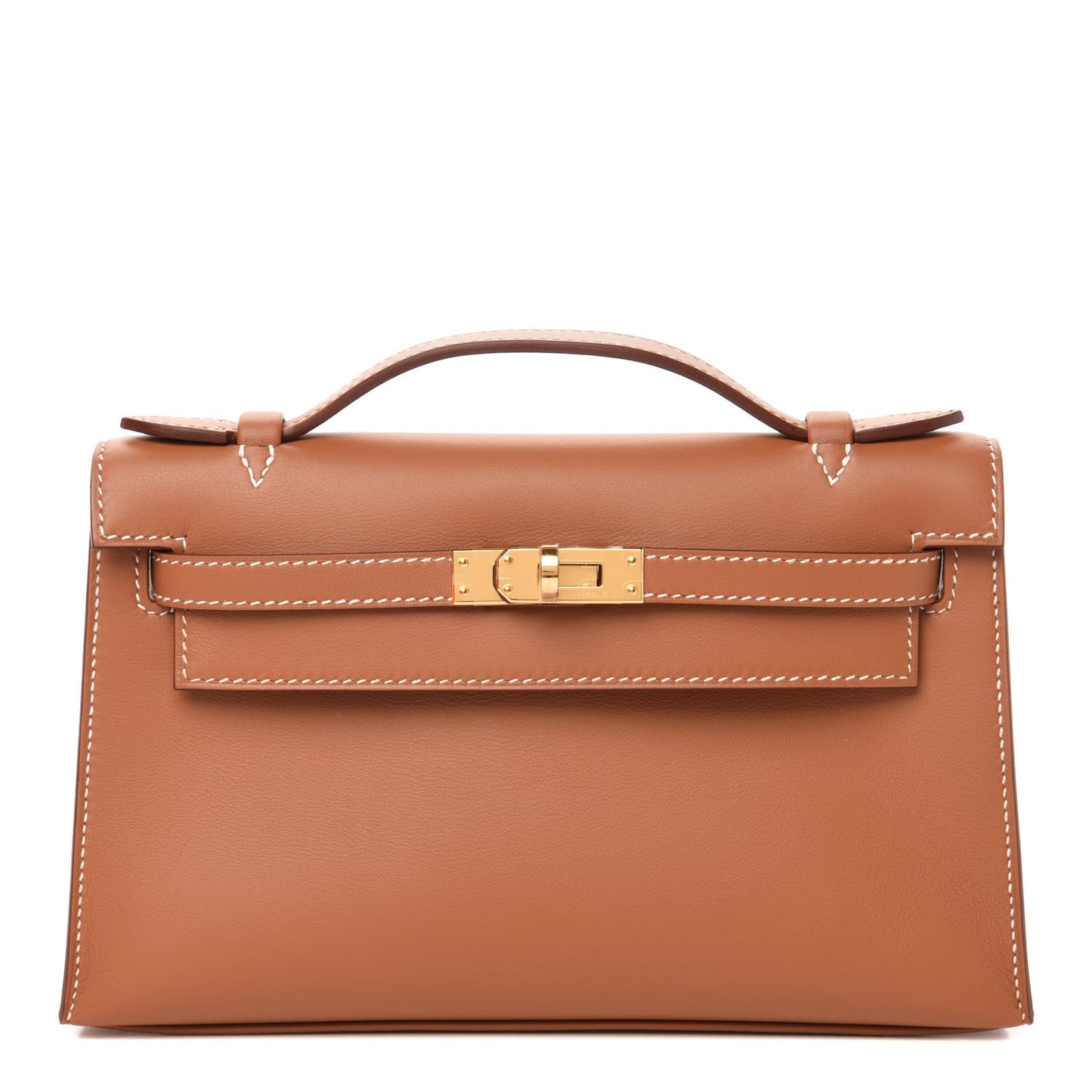 Swift Kelly Pochette Clutch Gold
