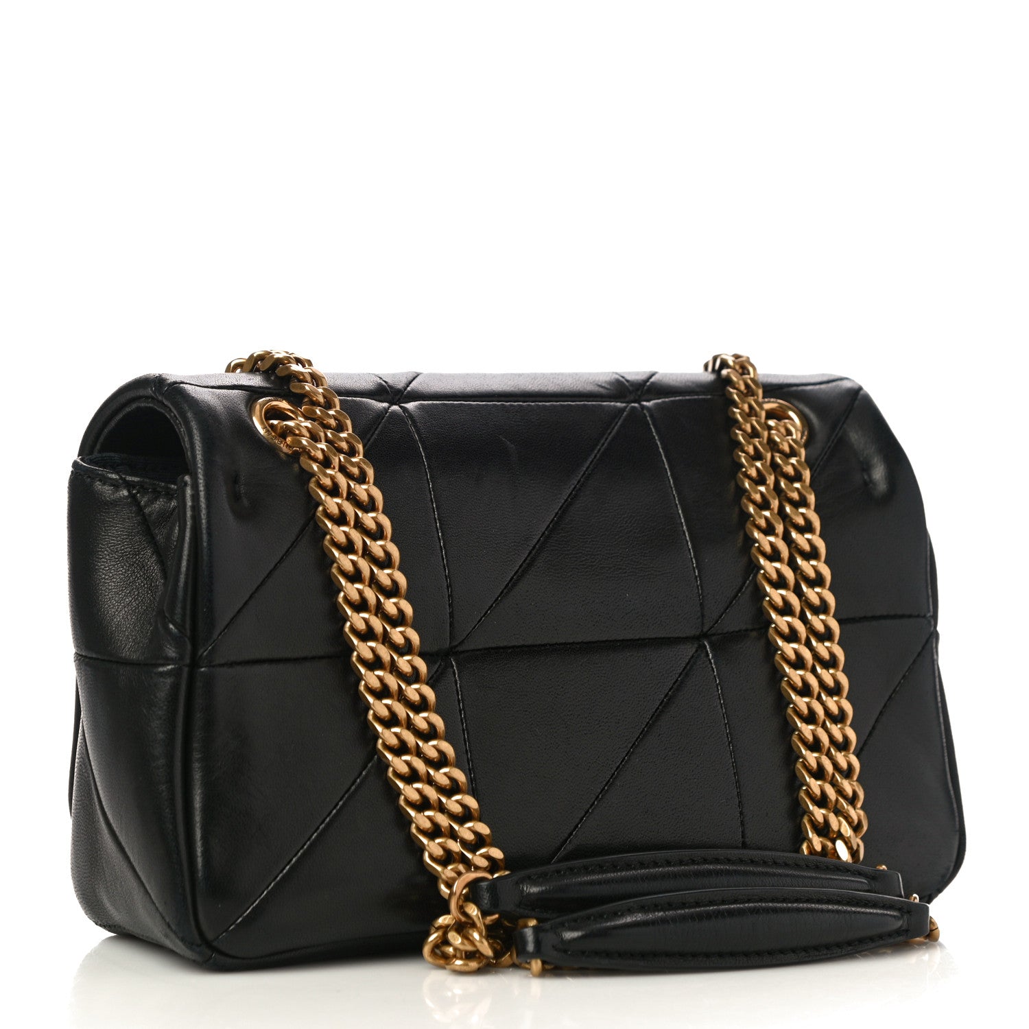 Saint Laurent Lambskin Patchwork Monogram Small Jamie Black 3 of 14