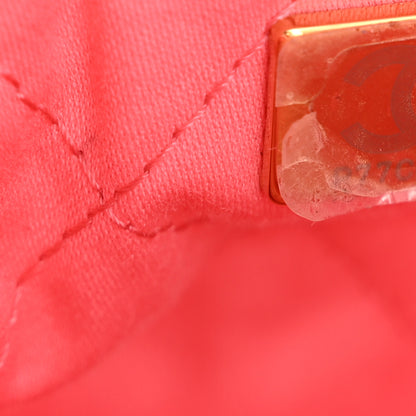 Chanel Shiny Calfskin Quilted Small Chanel 22 Coral Pink 8 of 13