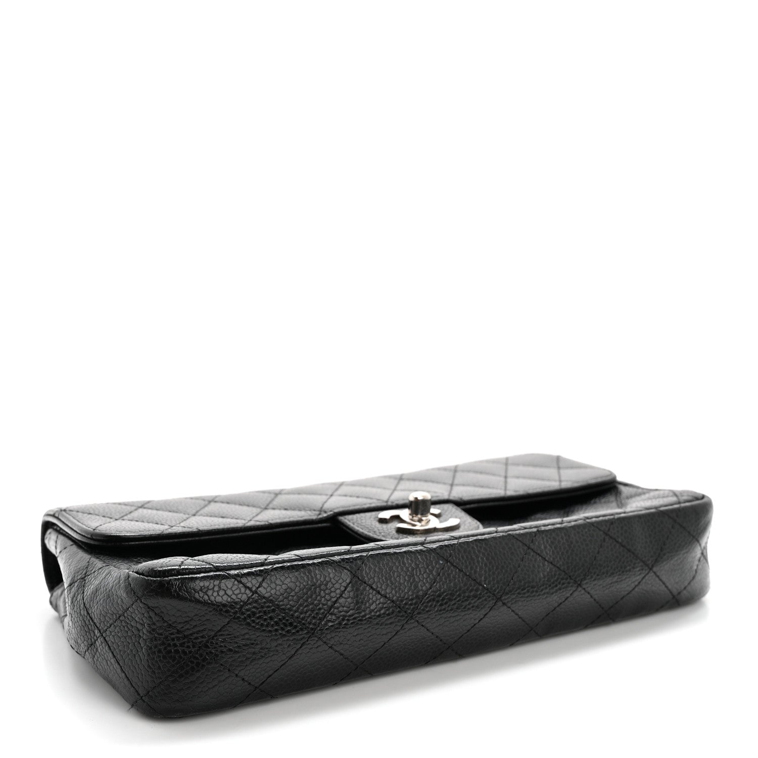 Chanel Caviar Quilted East West Flap Black 4 of 11