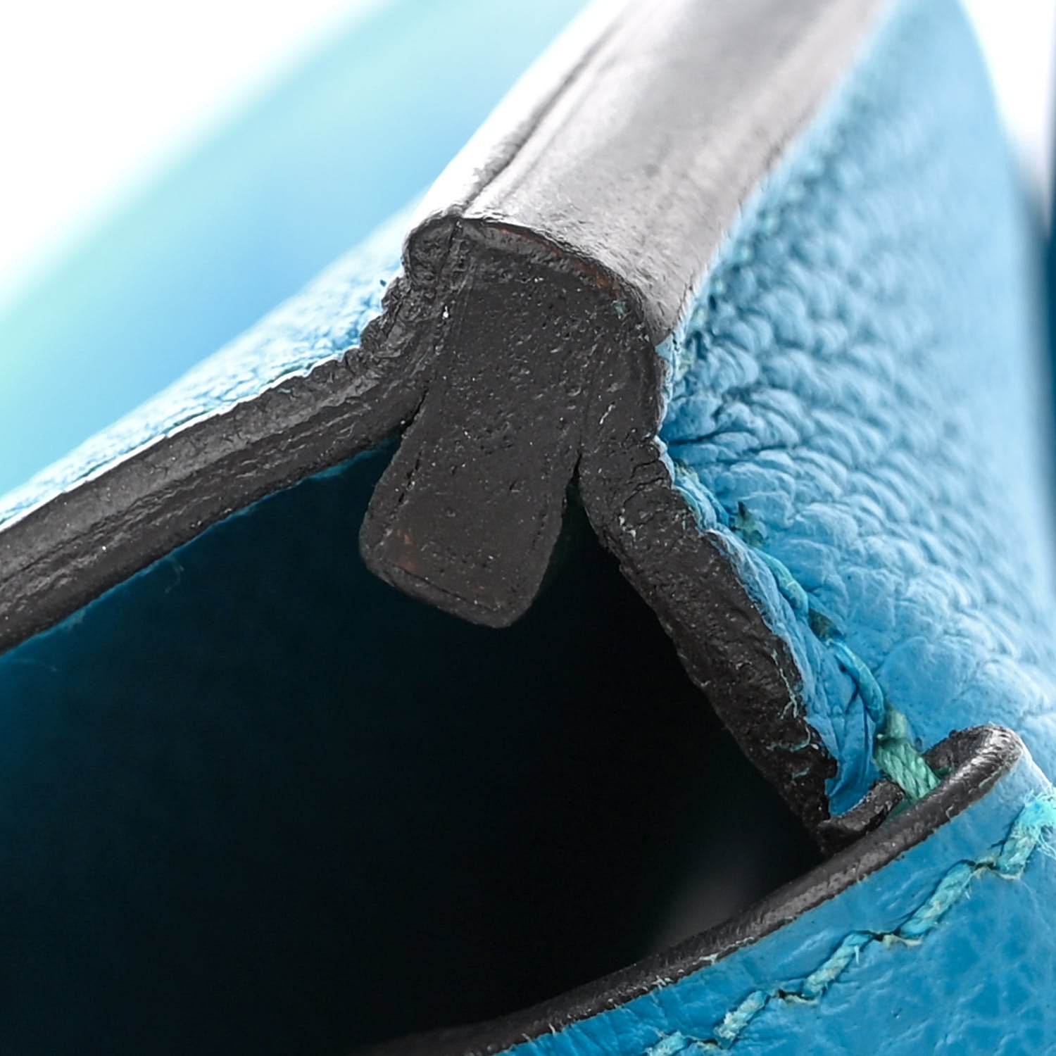 Hermes Togo Verso Birkin 35 Bleu Zanzibar Malachite 13 of 15