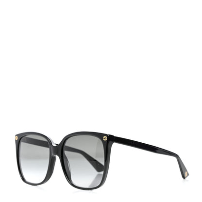 Gucci Acetate GG Sunglasses GG0022S Black 1 of 8