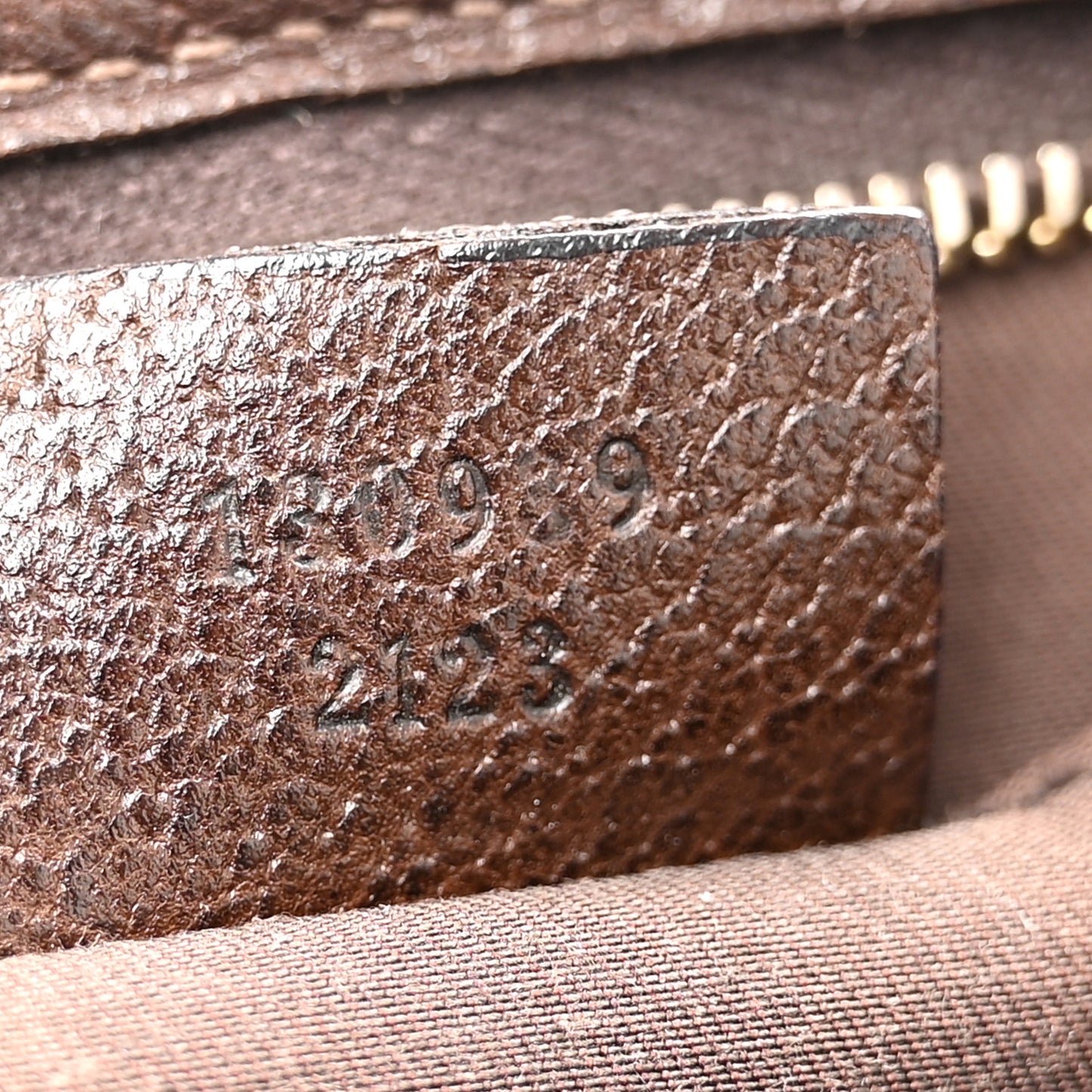 Monogram D Ring Abbey Pochette Brown