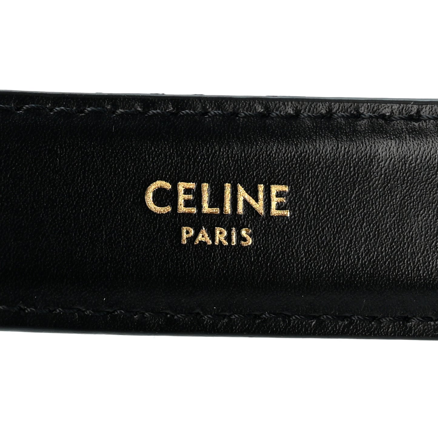 Box Calfskin Medium 25mm Triomphe Belt 75 30 Black