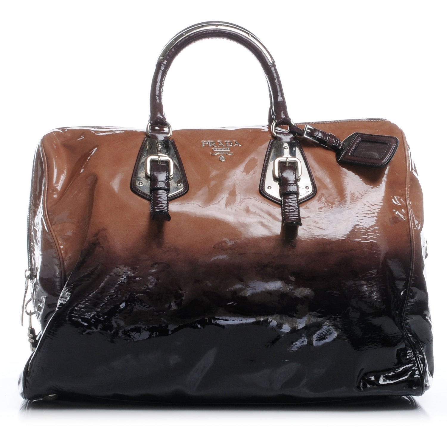 Prada Vernice Sfumata Bowler 1 of 8