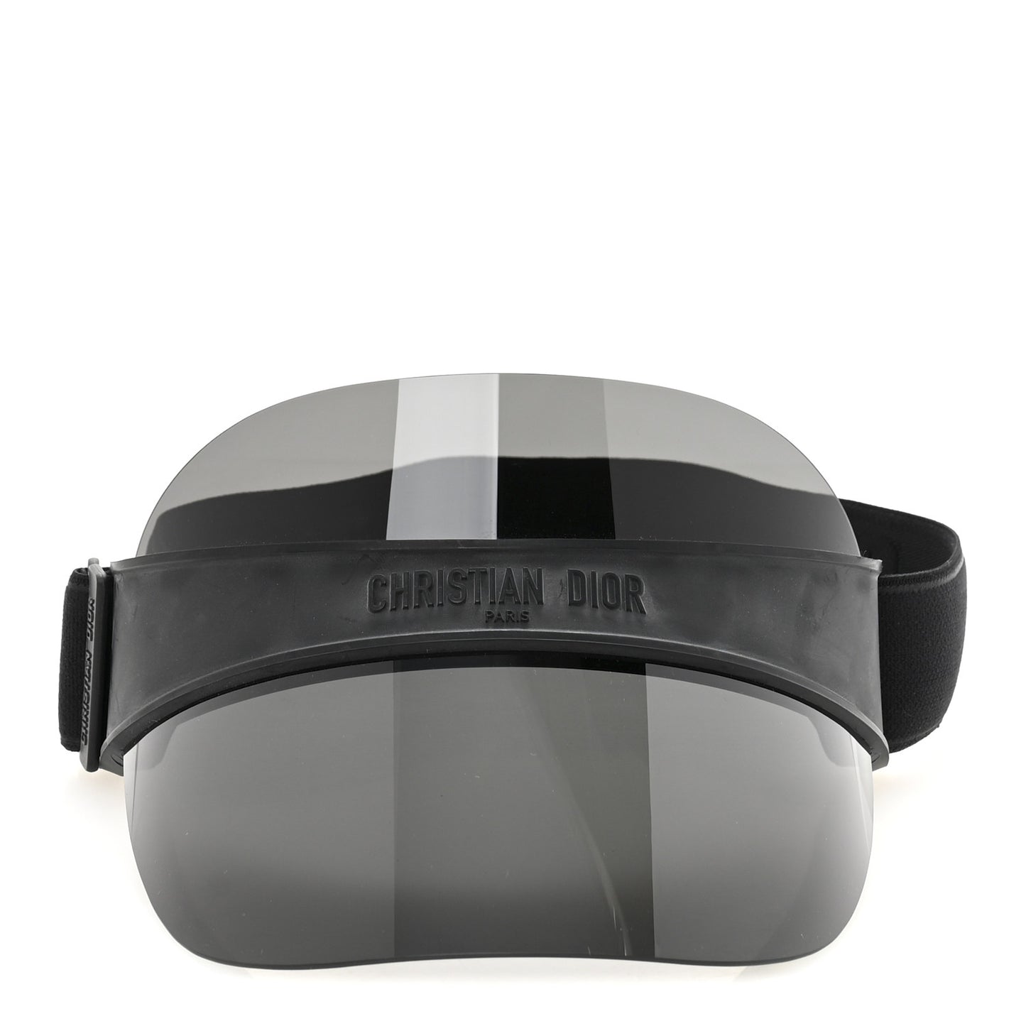 Mirrored DiorClubV1U Sun Visor Black